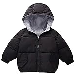 Mnyycxen Kids Baby Girl Boys Winter Solid Color