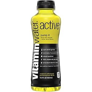Image of vitaminwater active pump it Lemon Lime Flavored Sports Drink, 15.2 fl oz