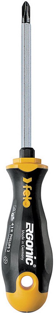 Felo 0715752797#2 Series 400 Ergonic Phillips Screwdriver, 4"