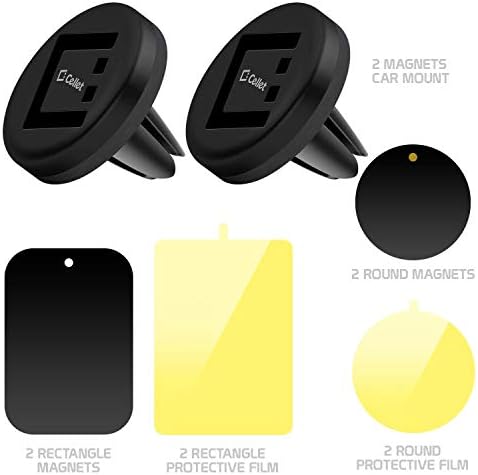 Car vent snap mount cellphone holder priced at $21.99.