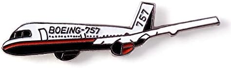 Boeing 757 Enamel Lapel Pin