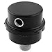 uxcell Air Compressor Intake Filter Muffler Silencer 1/2BSP Male Thread Black