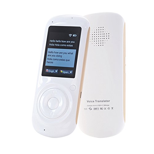 Voice translator smart language two way wifi 2.4inch ip…