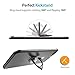 Phone Ring Holder, Sinopuren 3 in 1 Cell Phone Holder Spinner Stand : Universal Phone Finger Ring Kickstand for iPhone Xs Max XR X 8 7 6 6s Plus 5s, Galaxy S9 S8 S7 S6, All Android Smartphone - Black