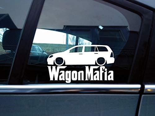 Turnerco Lowered E12 (2000-2007) WAGON MAFIA Silhouette sticker