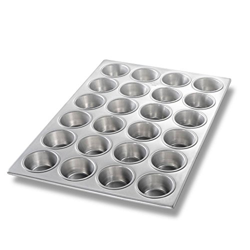 Chicago Metallic 20 Gauge Aluminum 24-Cup Muffin / Cupcake Pan