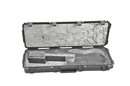 SKB Injection molded Strat/TeleFlight Case - TSA Latches, w/wheels