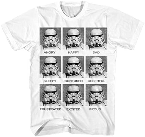 stormtrooper emotions t shirt