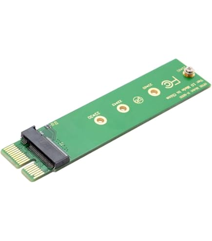 Amazon.com: JacobsParts M.2 to PCIe NVMe SSD Adapter Card 2242