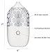 Sterline Silent Essential Oil Diffuser, Ultrasonic Aromatherapy Diffuser with 6 LED Changing Lights, Water Shortage and Overheating Protection, Portable Aroma Mist for Bedroom, Spa, Office, 90ml Capac