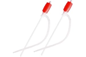 BRIGHTFUFU 2 Pcs Manual Oil Pump for Car Oil and Gasoline Transfer with High-efficiency Siphon for Fuel and