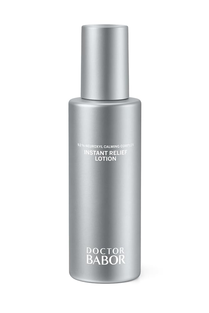 DOCTOR BABOR Instant Relief Lotion | Light face cream as an immediate aid for stressed and sensitive skin | Reduces redness and soothes irritation | vegan | 150ml