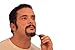 Blackbeard for Men Formula X - Instant Brush-on Beard & Mustache Color - 1-pack