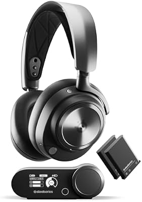 Arctis Nova Pro Wireless X - auriculares gaming multisistema Xbox - Controladores magnéticos de neodimio - Cancelación de ruido - Infinity Power System - Xbox, PC, PS5, PS4, Switch, móvil