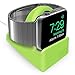 Orzly Compact Stand for Apple Watch Charger, Night Stand Mode Compatible, Integrated Cable Management Slot (Compatible with Apple Watch Series 4 Series 3 Series 2 Series 1 38mm 42mm 40mm 44mm) Green