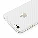 Armorsuit MilitaryShield White Carbon Fiber Skin Wrap Film + HD Clear Screen Protector for Apple iPhone 6 (4.7