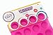 Silicone muffin pan 24 cup tin - Blue Pink BPA-Free, Nonstick silicon cupcake baking pan Food Grade, Eco Muffins Mold - Dishwasher, Microwave safe muffin top cupcake tray, BONUS E-BOOK WITH 50 RECIPES