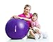 Utopia Home Anti Burst Exercise/Stability/Yoga/Fitness Ball - 65 CM - with Foot Pump - Total Body Balance