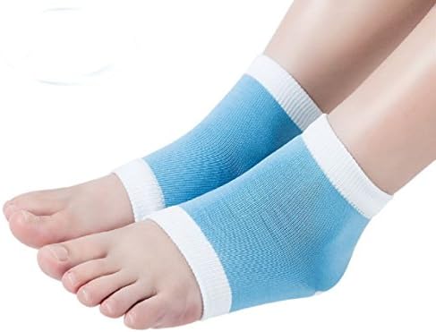 Brighome Spa Moisturizing Gel Heel Socks For Cracked Skin Moisturizing - One Size