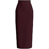 Verdusa Women's High Waist Long Pencil Skirt Work Slim Bodycon Skirts Party Club Night Out
