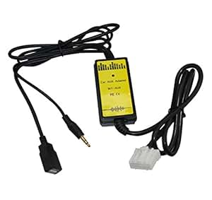 Amazon.com: USB Aux Interface Adapter For Mazda 2 Mazda 3 ... 3 5mm auxiliary to usb wiring diagram 