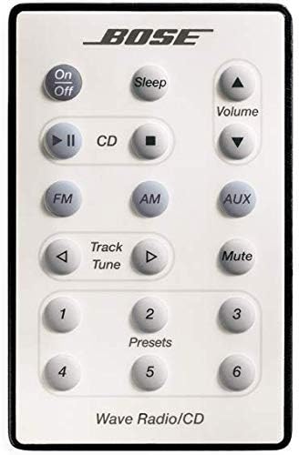 Amazon Com Bose Wave Radio Cd Remote Control For Model Awrc 1p White Renewed Home Audio Theater