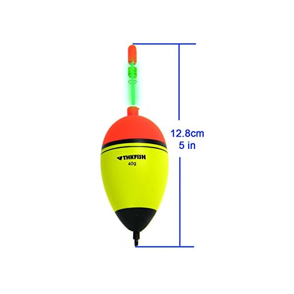 5-Piece-40g-EVA-Floats-10pcs-Glow-Stick-Fishing-Floats-Luminous-Lighting-EVA-Foam-Floats