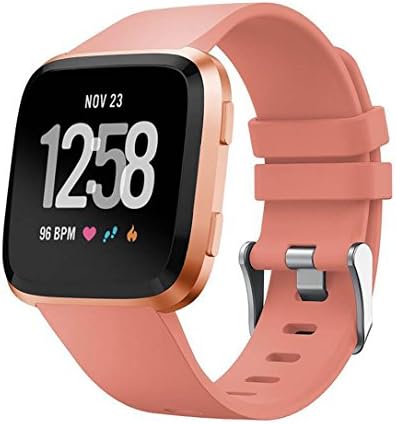 MyFitBands Strap for Fitbit Versa Quality Replacement Band Stylish Adjustable Secure Clasp