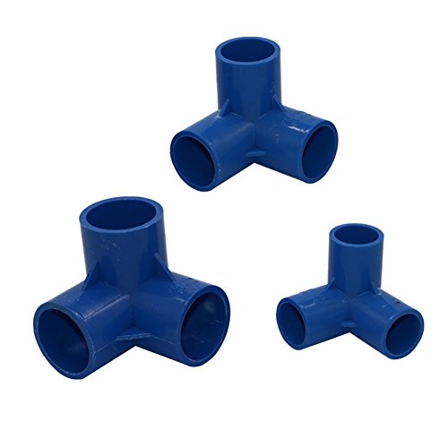 BIG-DEAL Garden Tool,_1Pc PVC Pipe Connectors Inner Diameter 32mm Three-Way Four-Way Five-Way Home Garden Irrigation Water Tube DIY Fittings - ( Diameter:32mm; Color:Four Way )