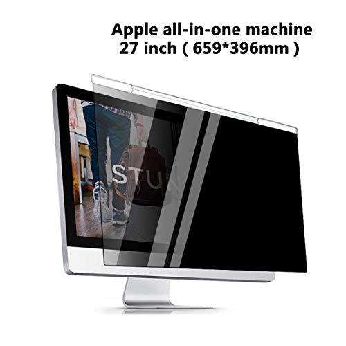 JAYLONG 27 Inch Acrylic Computer Screen Privacy Protector, Apple All