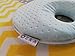 Baby Pillow Preventing Flat Head Syndrome, Head Shaping for Infant, Peacefuly Sleep for Newborn, Cute Breathable and Soft Cover, 0-6 Months