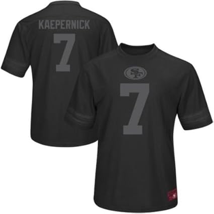 blacked out kaepernick jersey