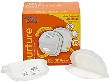 Vital Baby Nurture Ultra Slim 3D Breast Pads 40 Pack - Pack of 4