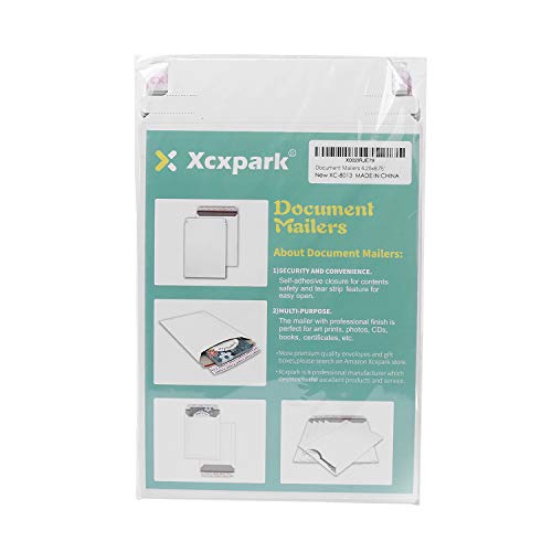 Rigid Mailers 25-Pack Cardboard Photo/Document