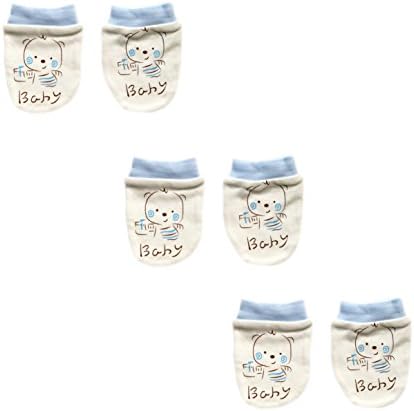 Vodeus Baby Boys Girls Mittens No Scratch Set #4