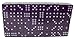Brybelly Dice (100 Count), Purple, 19mm