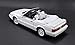 1993 Ford Mustang LX 5.0L Convertible Feature Car Vibrant White Limited Edition to 474 Pieces Worldwide 1/18 Diecast Model Car by GMP 18824