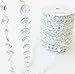 LOLASATURDAYS Faux Crystal Beaded Garland roll- 99 ft Long