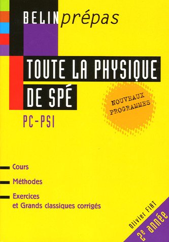 Toute la physique de spé