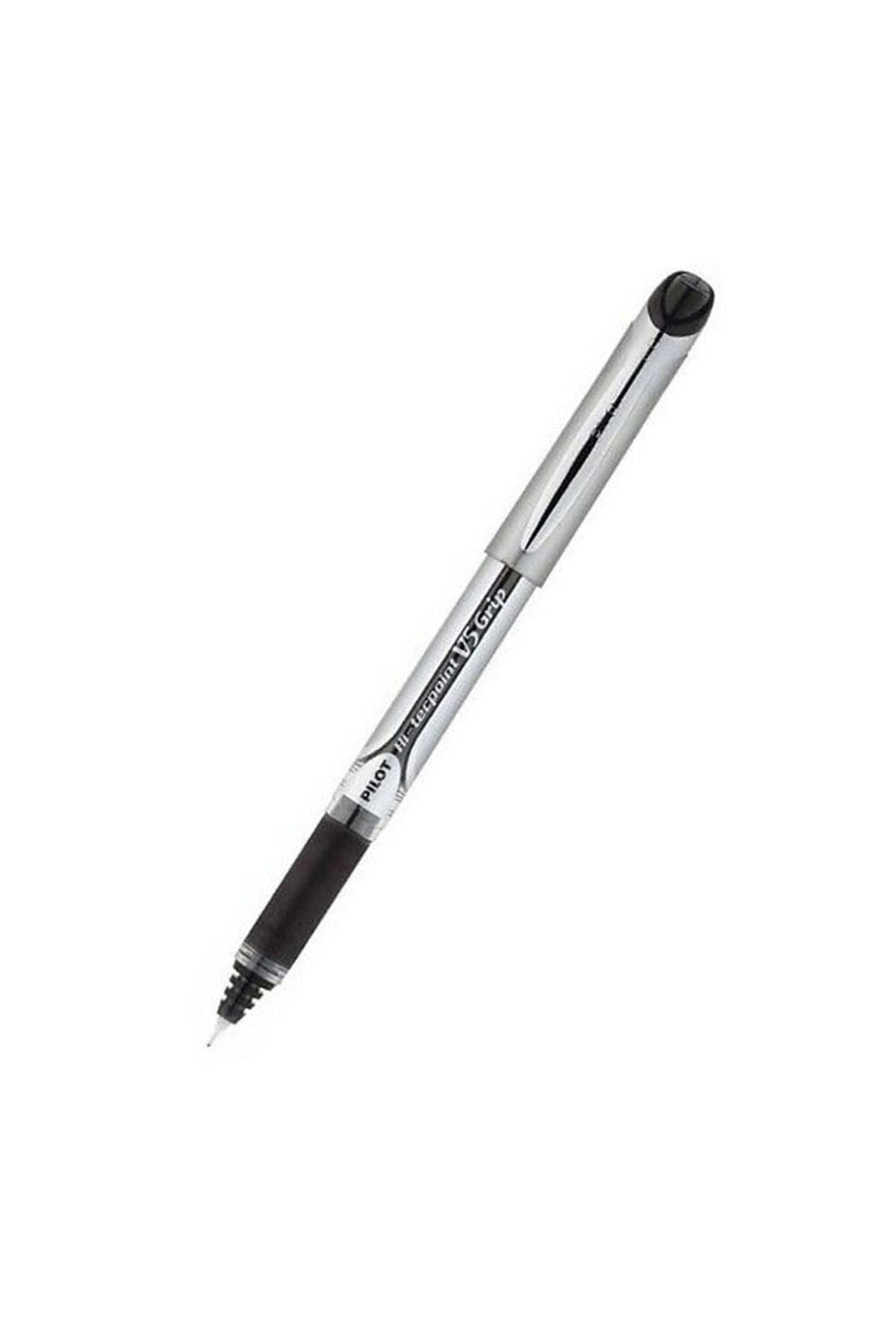 Pilot Hi-tecpoint V5 Grip Rollerball Pen, Black