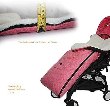 Binchil Poussette De Bebe Sac De Couchage Chaud Couverture De Pied Hiver Chaud Poussette Chanceliere Epais Fauteuil Roulant Chaud Pour Nouveau Nes Dormir Des Sacs Noir Chancelieres Bebe Puericulture Mkyra Org