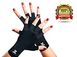 Arthritis Gloves by Copper Compression Gear - GUARANTEED To Speed Up Recovery & Relieve Symptoms of Arthritis, RSI, Tendonitis & More! (Pair of Gloves)