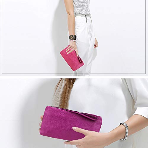 PRALB 6 PCS Bank Deposit Bag Check Wallet Utility Zipper Coin Bag Cash Money Pens Check Wallet Pouch Safe Money Organizer Bag（7 inch × 3.5 inch） - Thumbnail 2