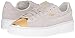 Puma Womens Suede Platform Gold Gold-Star White-Puma White Sneaker - 7.5