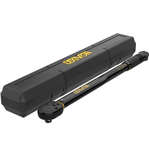 LEXIVON Torque Wrench 1/2Inch Drive Click 10150 FtLb/13.6203.5 Nm