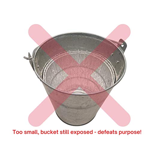 ZMG Smoker Grease Bucket Liner (Drip Bucket Liner), Compatible with