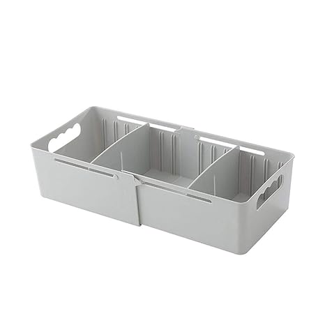 FOONEE Cubbies Aufbewahrungsboxen für Kleiderschrank, einziehbare Unterwäsche, Schublade, Organizer, Geheimfach, Multifunktio