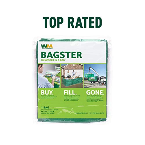 BAGSTER 3CUYD Dumpster in a Bag, Green (TwÐ¾ Ð Ð°Ñk, Original)