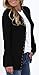 NENONA Women's Long Sleeve Lightweight Cardigans Open Front Button Down Basic Soft Outwear(Black-S)