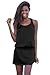 Ingear Smocked Tank Dress (Small/Medium, Black)